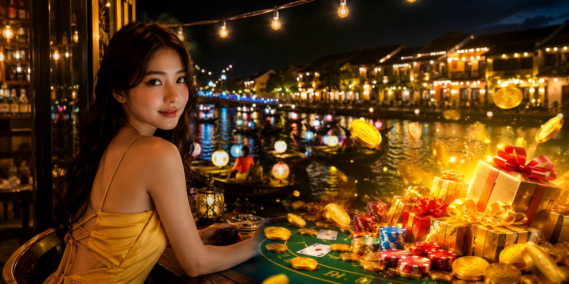 Không gian cà phê Hội An với người dùng trải nghiệm baccarat trực tuyến nhẹ nhàng